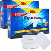 100x Oputec Kaffeemaschinen Entkalker Tabs