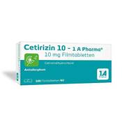 1A PHARMA Cetirizin 10 Vergleich