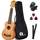 1 BY ONE Konzert-Ukulele