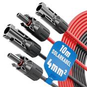 ABSINA 2X 10 Meter Solarkabel