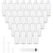 30Stück 100ML Plastik-Fläschchen Mini Transparent Reiseflasche Vergleich