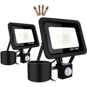 30W LED Strahler mit Bewegungsmelder Vergleich