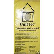 Unifloc Zellulosedämmung als Fußbodenschüttung Sack 14 kg Vergleich