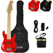 3rd Avenue STX30RDPK Junior E-Gitarren Pack