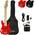 3rd Avenue STX30RDPK Junior E-Gitarren Pack