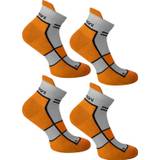 4 Paar Sneaker Laufsocken mit Frotteesohle und Stützfunktion