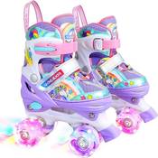 4-Pejiijar Einhorn Rollschuhe