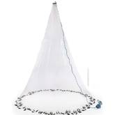 Alvinlite Amerikanisches Wurfnetz mit starken Sinkern, Wurfnetze zum  Angeln, 15,7 Fuß/4,8 m Radius, Angelnetz, Wurfnetz zum Angeln