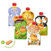 5er Pack Quetschie von SQUIZ 130 ml