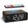 REACHER Digitaler Holz Radiowecker