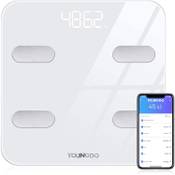 YOUNGDO Körperfettwaage mit App Vergleich