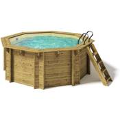 Paradies Pool Holzpool Kalea Platin Komplettset Vergleich
