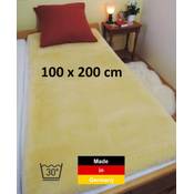 Lammfell Bettauflage LANABEST 100 x 200 cm