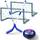 Geyueya Home Air Power Hockey Set