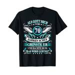 70. Geburtstag Mann Geschenk lustig 70 Jahre Geburtstags-T-Shirt