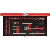 GEDORE red Steckschlüssel-Satz 1/4" 32-teilig