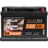Solarbatterie 100Ah 12V EXAKT DCS