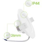 Lumare LED Recessed Spotlight IP44 6 W Round Vergleich