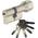 ABUS EC550 Profilknaufzylinder Z30/K40-6
