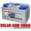 BSA Solarbatterie 12V 100Ah Solar Akku