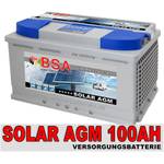 BSA Solarbatterie 12V 100Ah Solar Akku