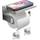 Rymall Toilettenpapierhalter mit Ablage