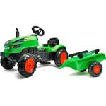 Falk Trettraktor mit Anhänger