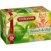 Teekanne Harmonie für Körper und Seele "Basisch und Vital" Vergleich
