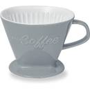 Creano Porzellan Kaffeefilter (Steingrau)