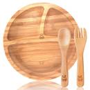 Babylovit Kinder-Bambusteller 