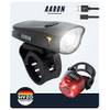 AARON LED Fahrradlicht Set