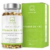 Aavalabs Vitamin D3 + K2