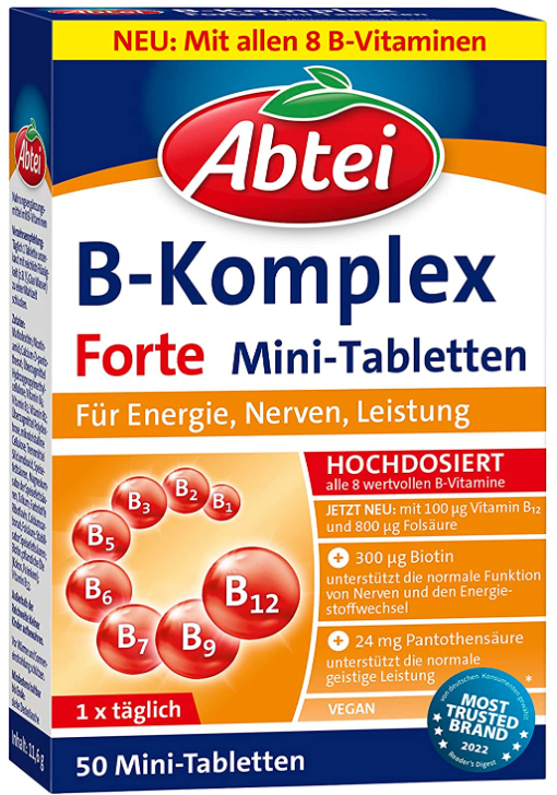 Vitamin-B-Komplex Test & Vergleich » Top 19 Im November 2024