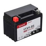 Accurat Motorradbatterie YTX9-BS