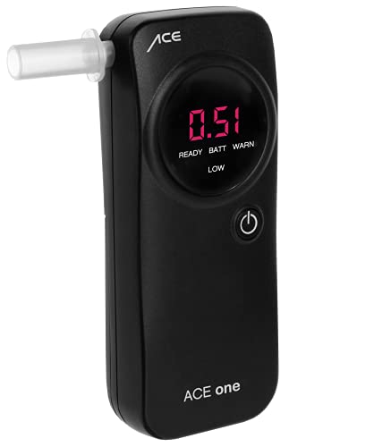 Alkomat Alkoholtester AtemAlkohol-Tester mit LCD-Display und 2 Anzeigen g/L  + Promille-BAC 