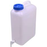 30 L BLAU Wasserkanister mit verzinkt Hahn BPA-frei Wasserbehälter Kanister  Trinkwasserkanister Camping : : Sport & Freizeit