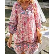 Acramy Boho-Kleid Vergleich