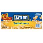Act II Butter Lovers Mikrowellen-Popcorn