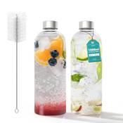 Acxin Glas Trinkflaschen Vergleich