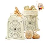 Ah mit Liebe handgemacht Leinen Brotbeutel