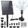 Aisitin DIY Solar Springbrunnen 3,5 W