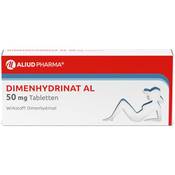 AL Aliud Pharma Dimenhydrinat Vergleich