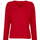 Alba Moda Pullover aus kuschelweichem Kaschmir Rot