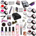 Alessia-Nails Nagelstudioset Schwarz Starterset