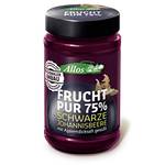 Allos Frucht Pur 75 Prozent Schwarze Johannisbeere
