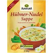 Alnatura Bio Hühner Nudel Suppe Vergleich