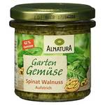 Alnatura Gartengemüse Spinat-Walnuss-Aufstrich