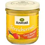 Alnatura Streichcreme Curry-Mango-Papaya