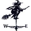 Alnicov Wetterfahne Hexe