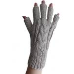 Alpacaandmore Fingerfreie Handschuhe
